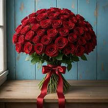 Букет Красные розы Блэк Меджик в Мухене