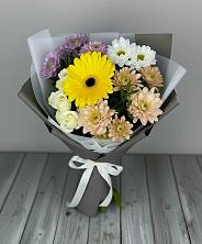 Букет цветов из:  Розы, Герберы и Хризантемы в Мухене