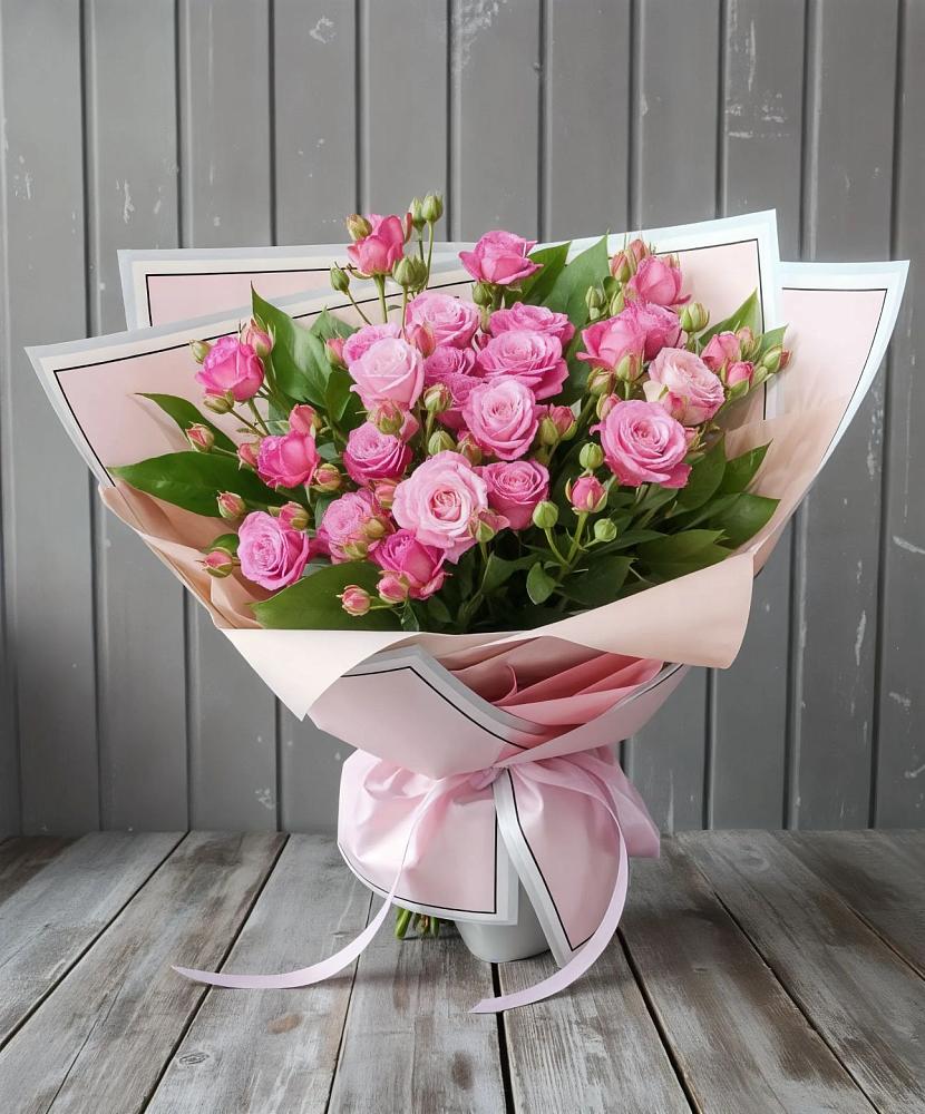Букет Розовый кустик в Мухене