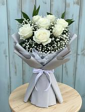 Букет цветов из:  Розы в Мухене