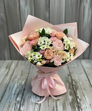 Букет цветов из:  Гвоздики, Розы и Хризантемы в Мухене