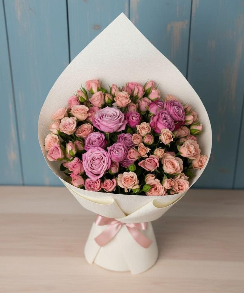 Букет цветов из: Розы в Мухене