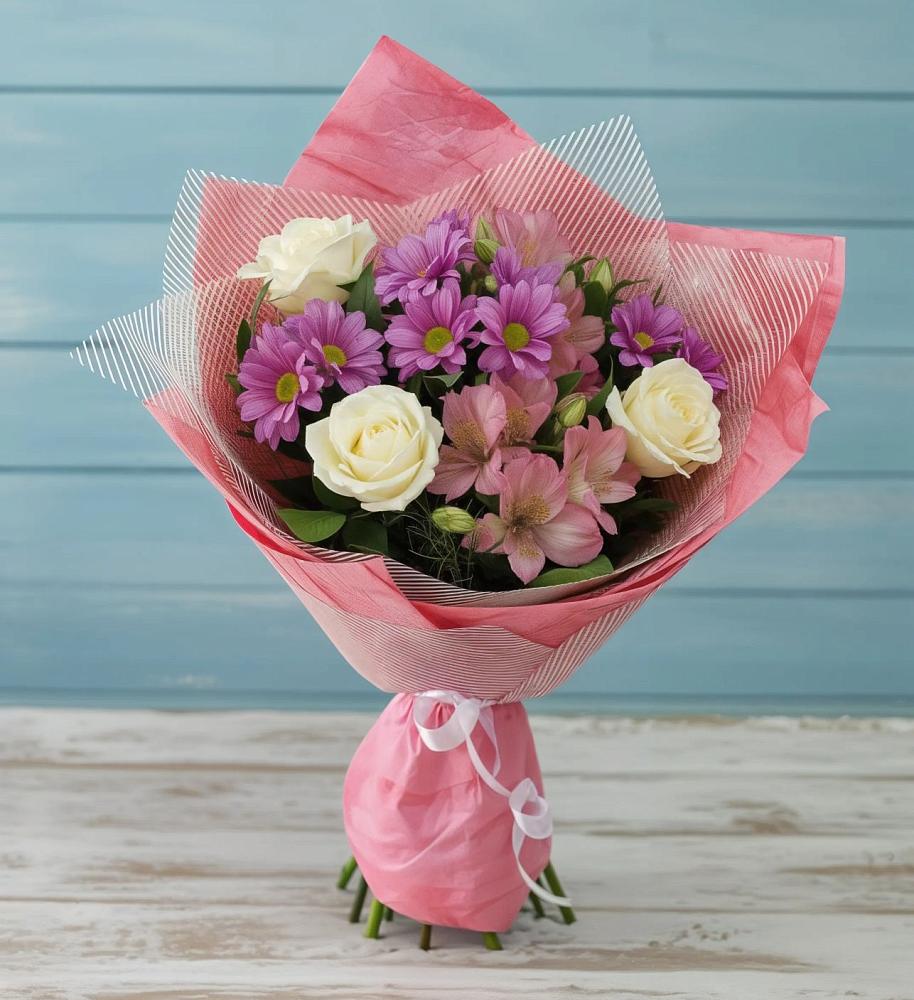 Букет цветов из: Герберы в Мухене