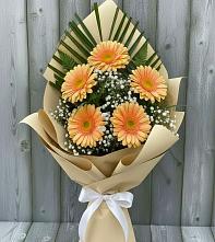 Букет цветов из:  Герберы в Мухене